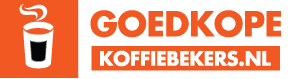 Goedkope koffiebekers logo